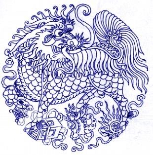 中國(guó)青花瓷傳統(tǒng)圖案寓意全集