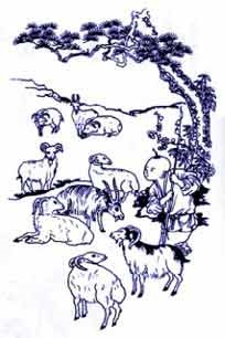 中國(guó)青花瓷傳統(tǒng)圖案寓意全集